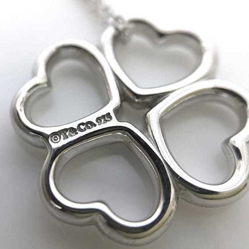 Tiffany Necklace Clover Sterling Silver View 3